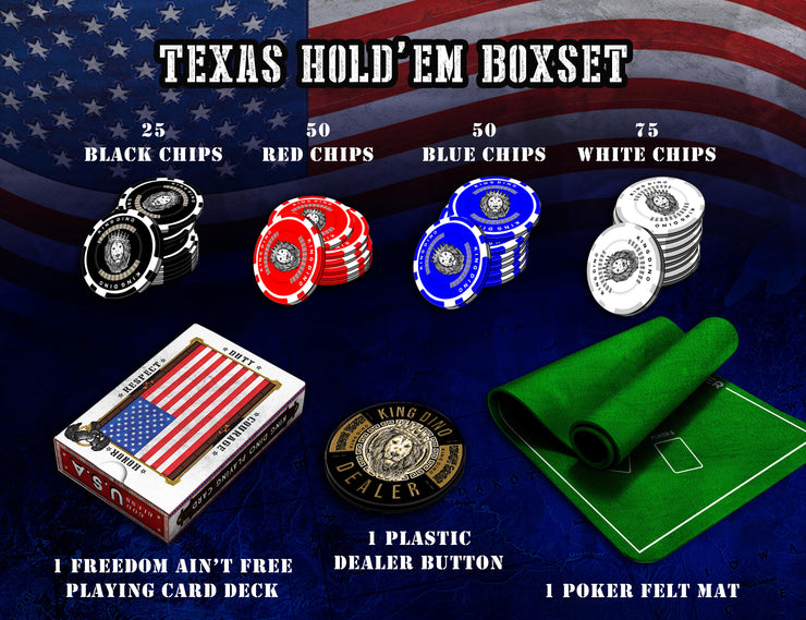 1 Texas Holdem set